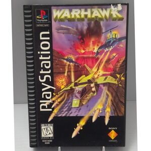 Warhawk PlayStation 1 (PS1)‎ Long Box - Complete in Box (CIB) W/ Reg Card Tested